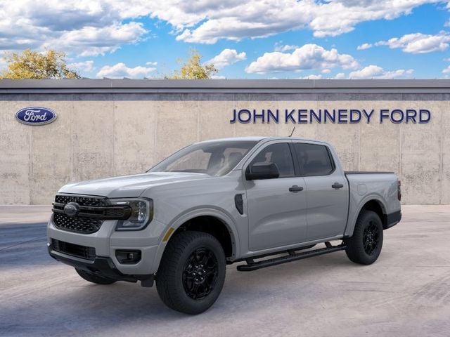 2026 Ford Ranger XLT in Avalanche — front three-quarter view