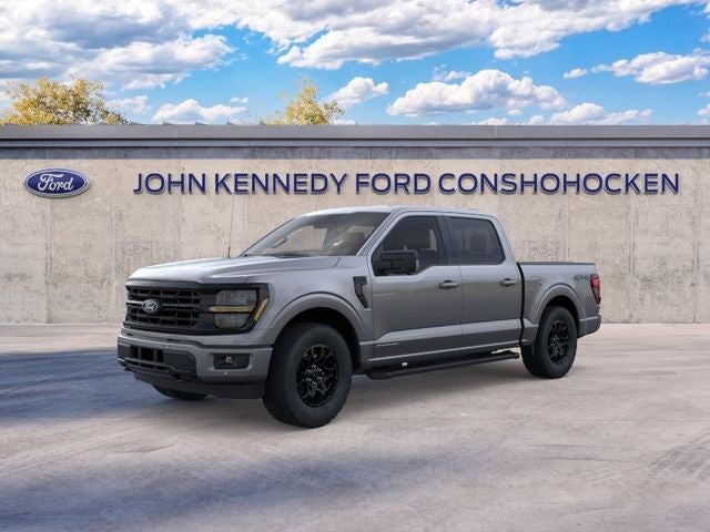 2026 Ford F-150 XLT in Carbonized Gray Metallic — front three-quarter view