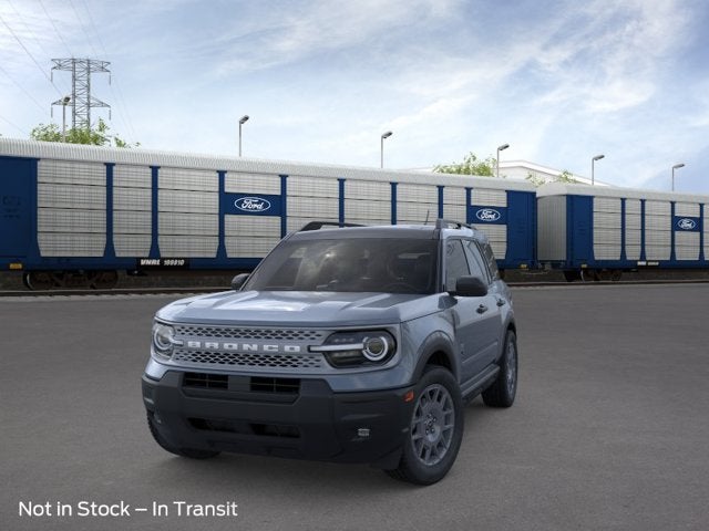 2026 Ford Bronco Sport Big Bend in Azure Gray Metallic Tri-Coat — front three-quarter view
