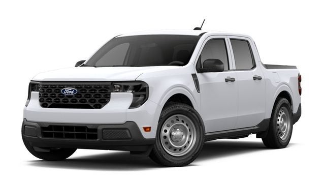 2026 Ford Maverick XL in Oxford White — front three-quarter view