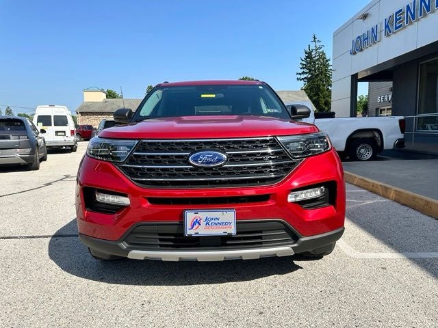 2023 Ford Explorer — rear three-quarter view