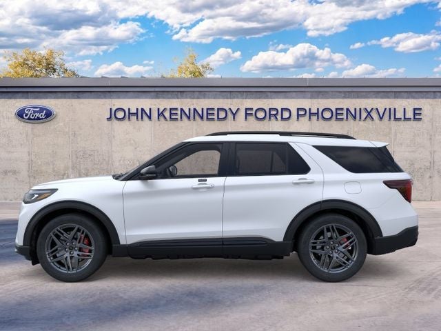 2026 Ford Explorer — rear three-quarter view