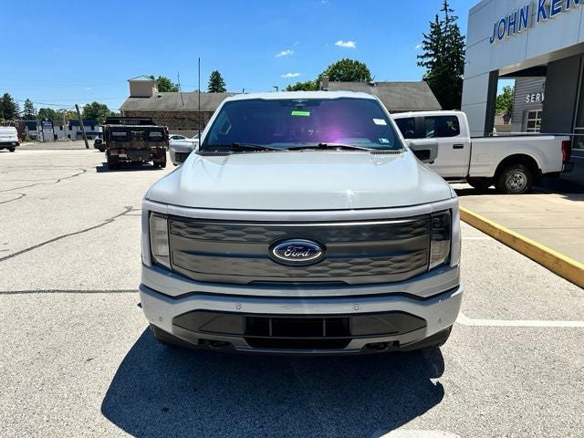 2023 Ford F-150 Lightning — rear three-quarter view