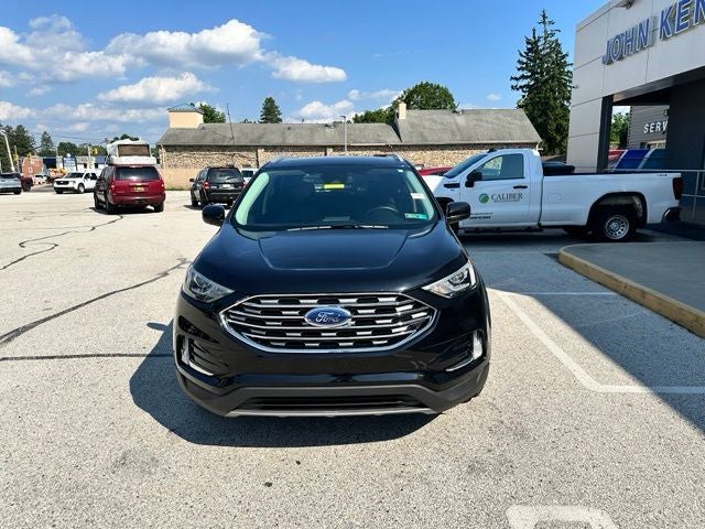 2021 Ford Edge — rear three-quarter view