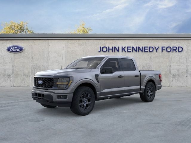 2026 Ford F-150 STX in Carbonized Gray Metallic — front three-quarter view