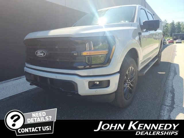 2026 Ford F-150 XLT in Avalanche — front three-quarter view