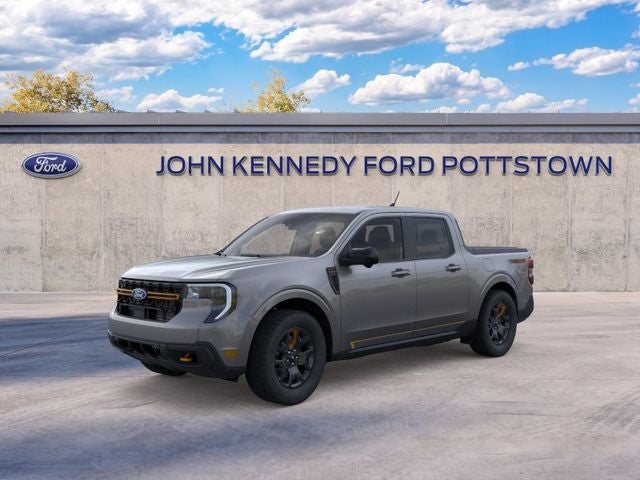 2026 Ford Maverick Tremor in Carbonized Gray Metallic — front three-quarter view