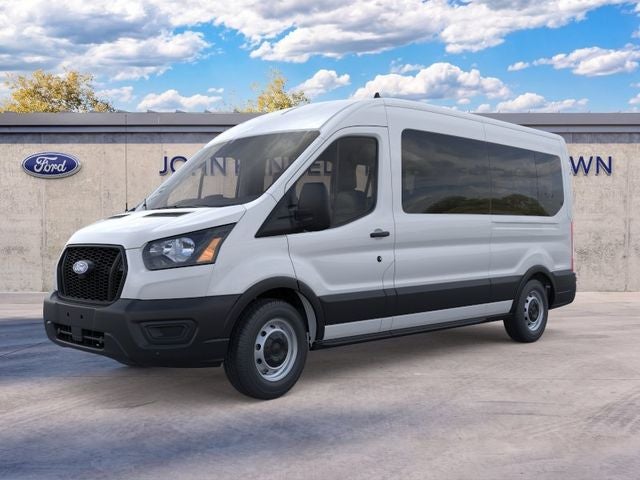 2026 Ford Transit-350 XL in Oxford White — front three-quarter view