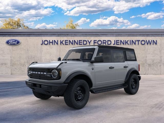 2026 Ford Bronco Big Bend in Avalanche Gray — front three-quarter view