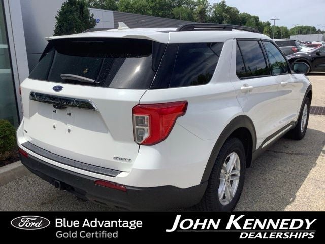 2023 Ford Explorer — rear three-quarter view