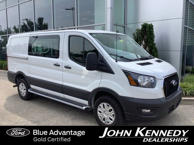 2025 Ford Transit-250 Base in Oxford White — front three-quarter view