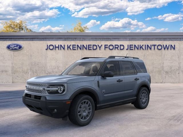 2026 Ford Bronco Sport Big Bend in Azure Gray Metallic — front three-quarter view