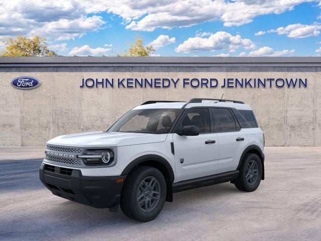 2026 Ford Bronco Sport Big Bend in Oxford White — front three-quarter view