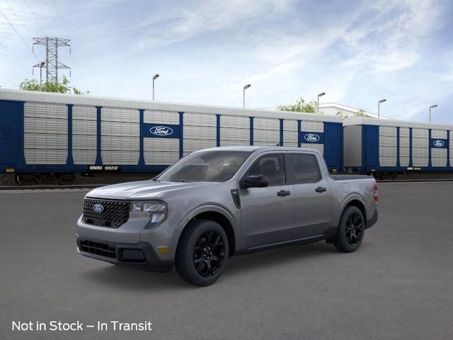 2026 Ford Maverick XLT in Gray Metallic — front three-quarter view