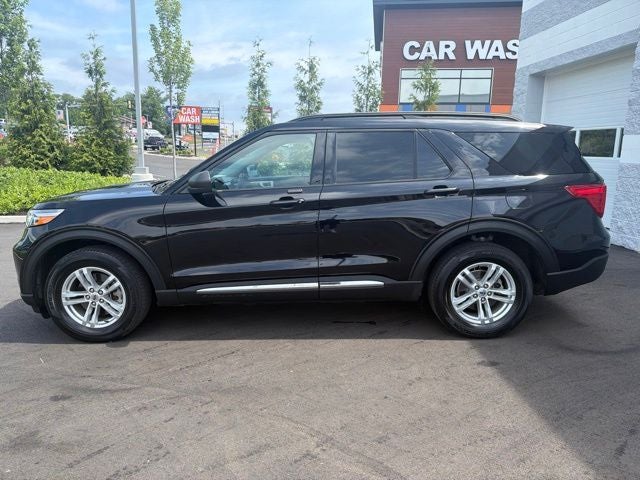2023 Ford Explorer — rear three-quarter view