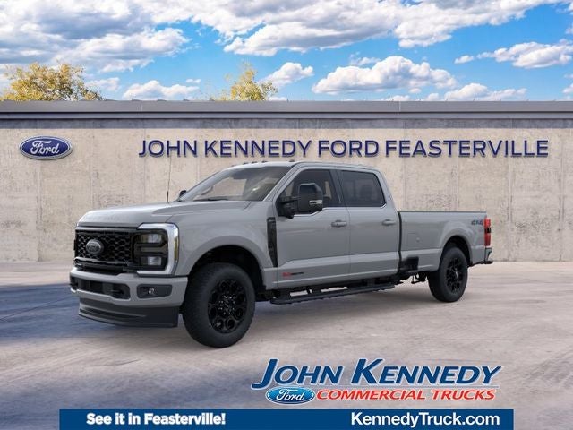 2026 Ford F-350 Lariat Pickup in Avalanche — front three-quarter view