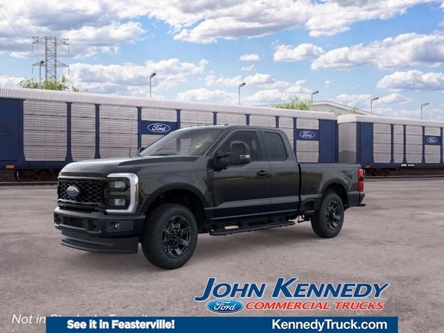 2026 Ford F-350 XL Pickup in Black Metallic — front three-quarter view