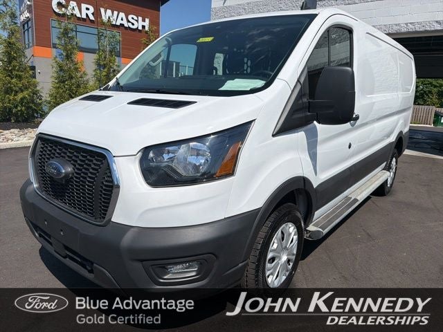 2025 Ford Transit-250 Base in Oxford White — front three-quarter view