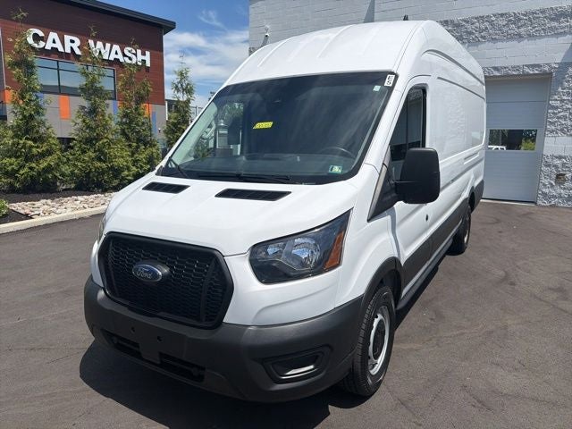 2023 Ford Transit-250 Base in Oxford White — front three-quarter view