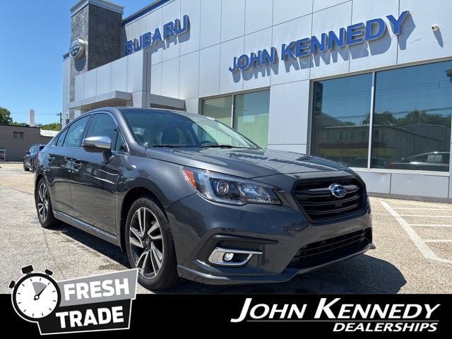 2019 Subaru Legacy 2.5i Sport in Gray Metallic — front three-quarter view