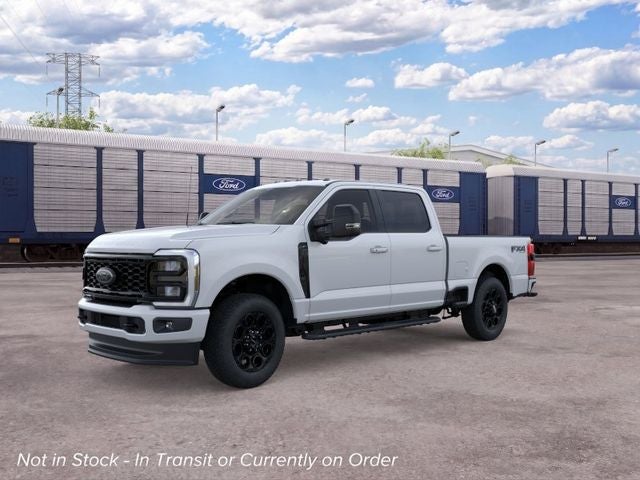 2026 Ford Super Duty F-250 XLT in Oxford White — front three-quarter view