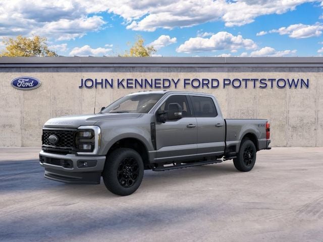 2026 Ford Super Duty F-350 XLT in Carbonized Gray Metallic — front three-quarter view