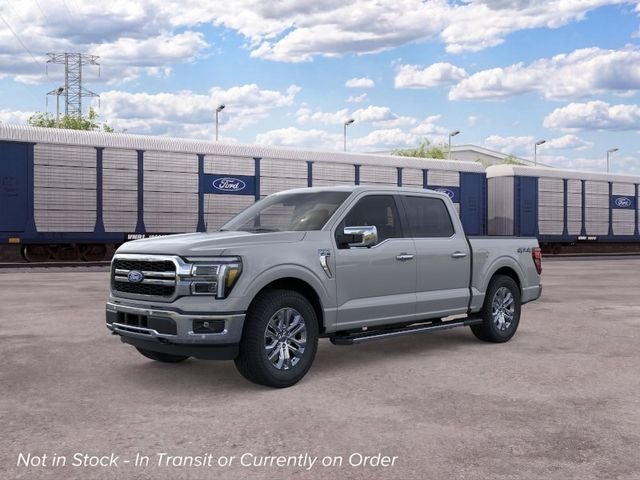 2026 Ford F-150 Lariat in Avalanche — front three-quarter view