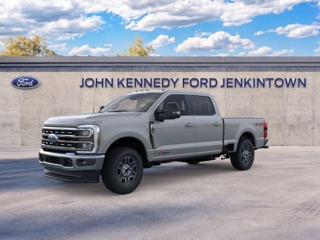 2026 Ford Super Duty F-350 Lariat in Avalanche — front three-quarter view