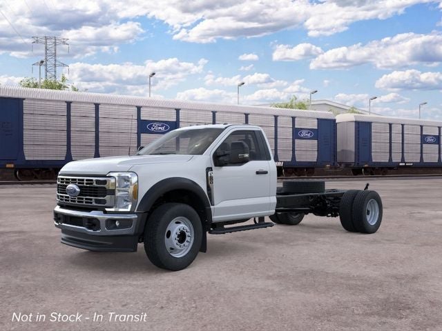 2026 Ford Chassis Cab F-600 XL in Oxford White — front three-quarter view