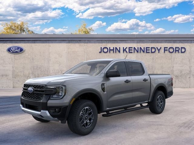 2026 Ford Ranger XLT in Carbonized Gray Metallic — front three-quarter view