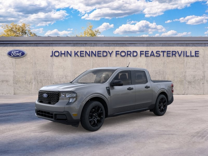 2026 Ford Maverick XLT in Carbonized Gray Metallic — front three-quarter view