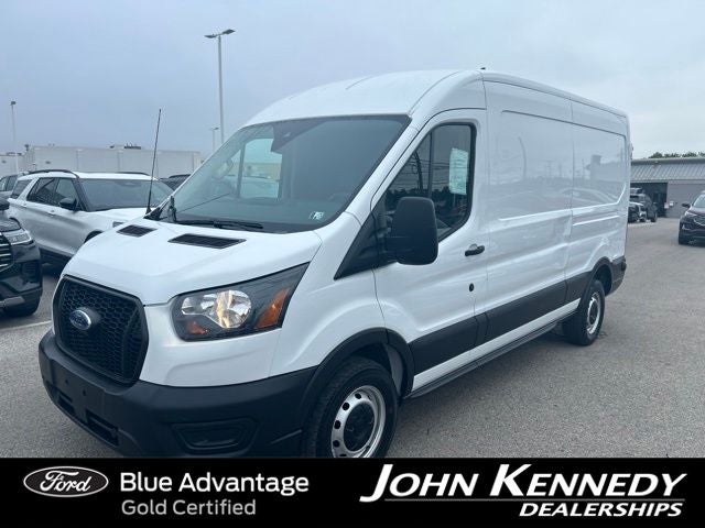 2023 Ford Transit-250 Base in Oxford White — front three-quarter view