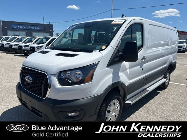 2024 Ford Transit-250 Base in Oxford White — front three-quarter view