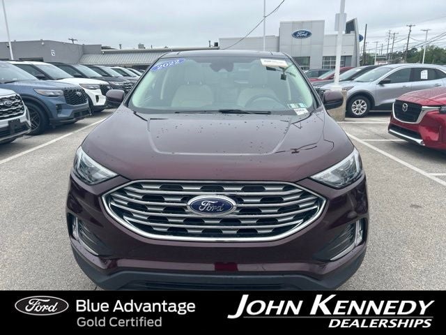 2022 Ford Edge — rear three-quarter view