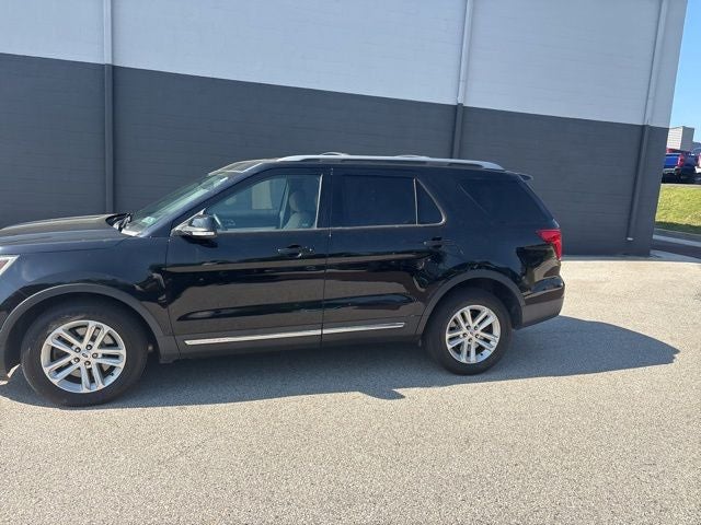 2017 Ford Explorer — rear three-quarter view