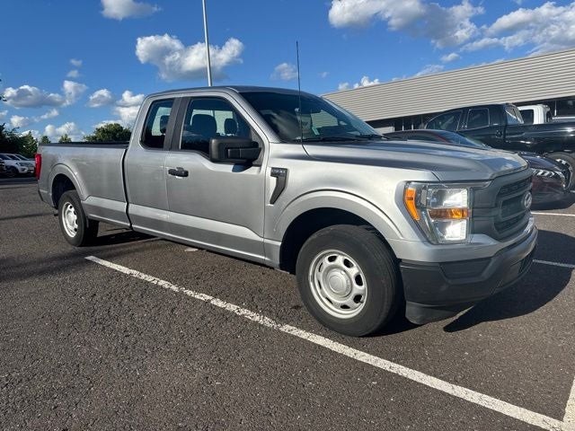 2022 Ford F-150 XL in Silver Metallic — front three-quarter view