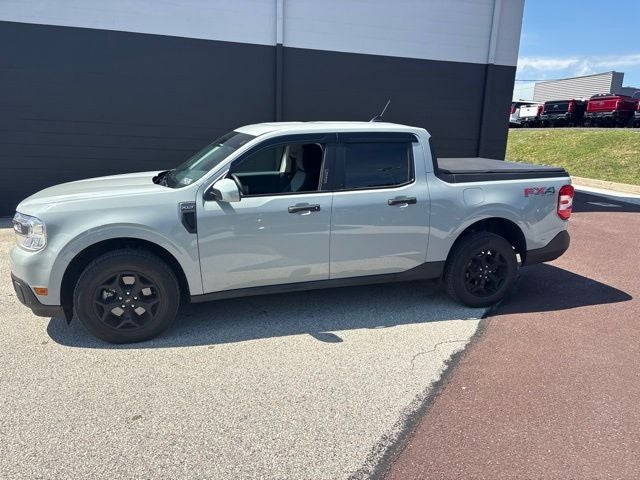 2022 Ford Maverick XLT in Cactus — front three-quarter view