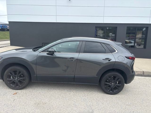 2024 Mazda Mazda CX-30 2.5 S Select Sport in Machine Gray Metallic — front three-quarter view