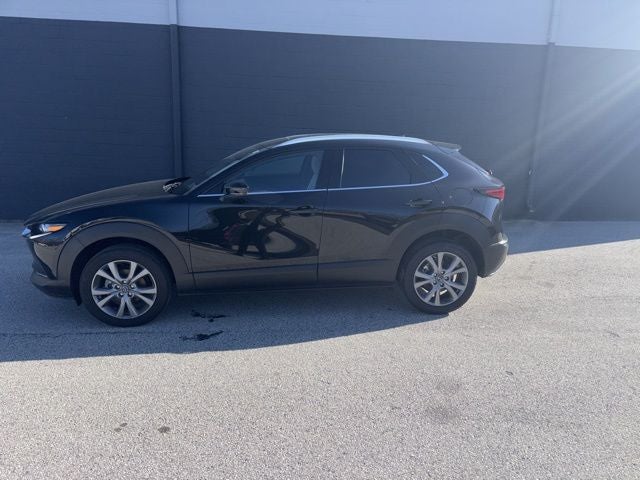 2025 Mazda Mazda CX-30 2.5 S Premium Package in Jet Black Mica — front three-quarter view