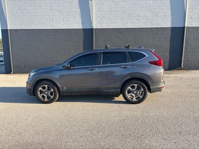 2017 Honda CR-V EX in Gray — front three-quarter view