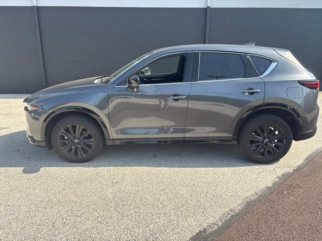 2023 Mazda Mazda CX-5 2.5 Turbo in Machine Gray Metallic — front three-quarter view